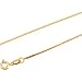 14K Yellow Gold Diamond-Cut Snake Chain - 16 inches
