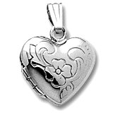 Heart Locket Charm by Rembrandt Charms