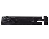 Gate Hardware: Black Powder Surface Slide Bolt 8"
