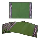 Placemats, 'Jade Distinction' (set of 6)