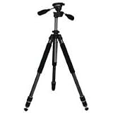Tiltall Standard Tripod with Quick Release & Upper Leg Foam Grips, 60.8 Maximum Height, Supports 7.7 lbs.