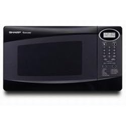 Sharp R230KK Compact 800 Watts Black Microwave Oven by Sharp