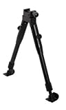 Leapers Deluxe Picatinny Foldable Metal Bipod-Steel Stands