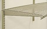 Wire Shelf Bracket - Nickel- 12 In.