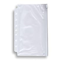 Day-Timer Desk Vinyl Zip Pouch - Clear - Clear