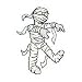 Mummy Temporary Tattoo 1.5x2