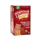 YUMMIBEARS(HERONUTRITIONALPRODUCTS)YummiBearsFishFreeOmega3-6-990bears