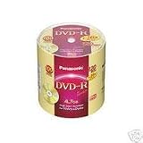 50x PANASONIC DVD-R 16x Speed 4.7Gb/120Min Write Once Discs in Spindle Tub (LM-RS120NE50)