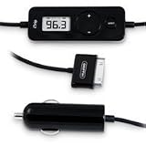 Griffin iTrip Auto FM Transmitter and Charger for iPod - Black'