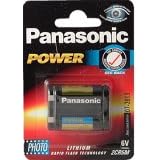 Panasonic Lithium Camera Battery 2CR5M Blister of 1