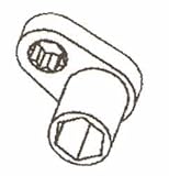 Chrysler Strut Nut Wrench