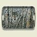 Kitchen & Housewares : Serving Tray ~ Wolf In Trees ~ 18 inches x 12 inches ~ melamine plastic ~ code 694