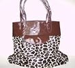 Chloe Large Bag in faux Giraffe fur print