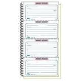 TOPS Receipt Carbonless Duplicate, 2.25 x 5 Inches, 200 Sets per Book (4161 )