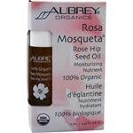 Aubrey Organics - Rosa Mosqueta Rose Hip Seed Oil, .36 fl oz liquid