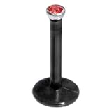 Black BIOPLAST Padparadscha SWAROVSKI Monroe Ring