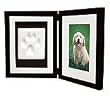 Black Pawprints Desktop Frame Pet Keepsake
