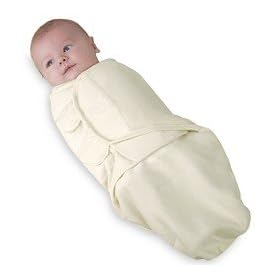 Summer Infant 3 Pack Cotton Knit Swaddleme, Green/TanSwaddleMe Infant Wrap Organic Cotton