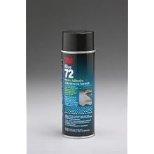 3M 72 Pressure Sensitive Spray Adhesive, Blue 17.3 Net Ounces, Aerosol Can