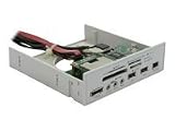 Produkt-Bild: DeLock Multipanel 5.25 Speicherkartenleser USB 2.0 f&uuml;r CF / MD / SDSM / MMC / MS / xD / TF