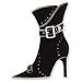 Finders Key Purse Black Boot Key Chain