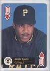 1992 U.S. Playing Cards All-Stars #10H - Barry Bonds