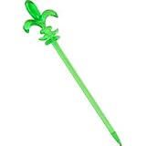 Plastic Fleur De Lis Cocktail & Hors D'oeuvre Picks - Set of 100