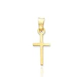 14k Yellow Gold Small Cross Pendant
