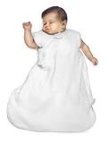 Cloud B WHITE Baby Pointelle Cotton LullaBag Large 6-18 Months