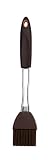 Mario Batali The Italian Kitchen Collection Silicone Large Basting Brush, Espresso