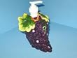 GRAPES 3-Dimensional Soap/Lotion Dispenser NEW