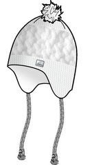 Adidas  M&uuml;tze Earfl T WMS, white/white/metallic silver, One size, O05731