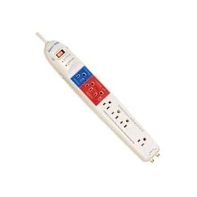 Smart Strip SCG5 Energy Saving Power Strip with Autoswitching Technology and Coaxial Surge Protection