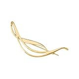 14K White or Yellow Gold Brooch