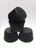 Black Baking Cups Cupcake Liners 1000 Bulk Wholesale Pack