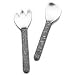 Wilton Armetale Woven Salad Server Set