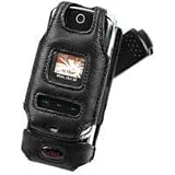 PREMIUM CELLET ELITE LAMBSKIN CASE with DEATACHABLE BELT CLIP for MOTOROLA KRZR K1M