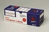 Avery 4030 Dot matrix printer white addressing labels, 3-1/2 x 15/16, 2 across, 10000/box