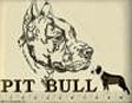Extra Large Embroidered Pit Bull Sweatshirt