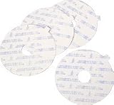 Dbl Faced Adh Discs, 1" W/Special Adhesive, 10