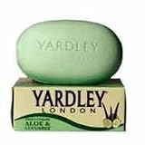 Fresh Aloe with Cucumber Essence Bar Soap Soap Unisex by Yardley, 4.25 Ounce
