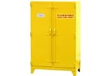Flammable Cabinet 40 Gallon 42x20x44 Yellow