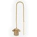 14K Florida Marlins Jersey Threader Earrings