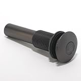 Decolav 9298-DB DecoBronze Push Button Closing Umbrella Drain