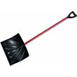 Ames True Temper 1573700 18-Inch Poly Snow Shovel With Steel Handle