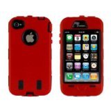 iPhone 3G / 3GS Body Armor - Red & Black