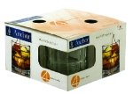 Manchester Tumbler Set, (16) 10-1/2 oz Small Tumblers, Crystal