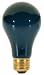 60 watt 120 volt A19 Medium Screw (E26) Base Black Light Incandescent Sylvania Light Bulb