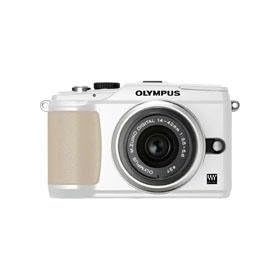 Olympus PEN E-PL2 Digital Camera - White with 14-42mm II Silver Lens - Refurbished by Olympus