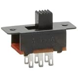 DPDT Slide Switch 1/4